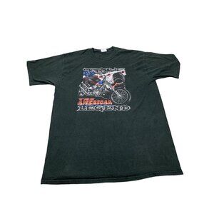 Goddawg Motorcycle American Legend Mens XL Black Shirt Jerzees High Cotton